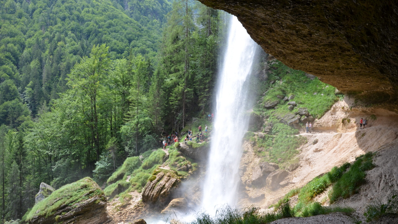 Peričnik, nejkrásnější vodopád ve Slovinsku